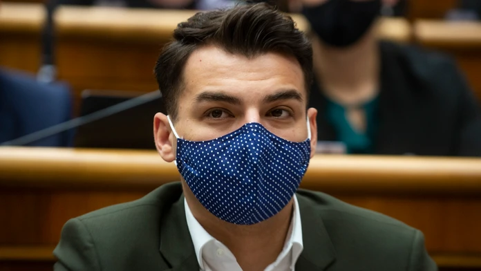 Na snímke poslanec NR SR Peter Pollák ml.