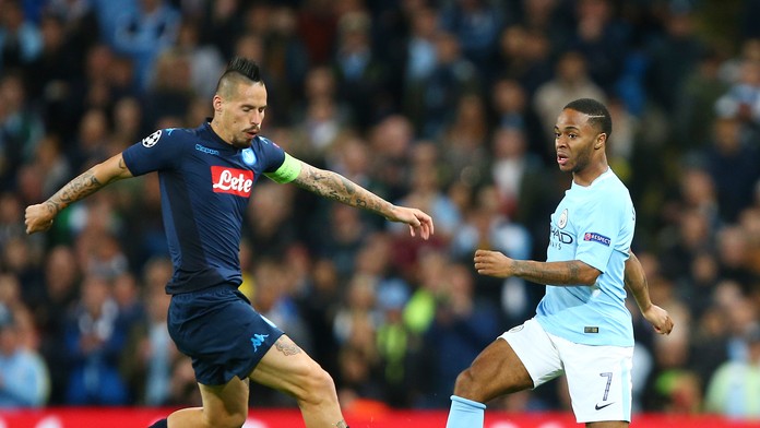 Nadšenie hráčov Lipska po góle v dueli LM proti Portu.