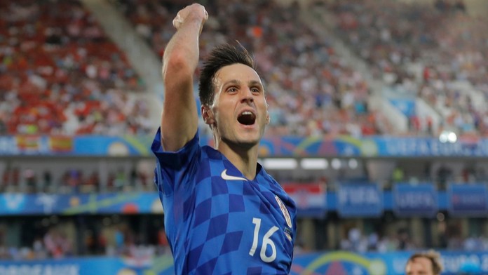 Nikola Kalinič v drese Chorvátska.