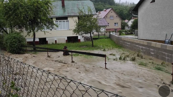 Zatopené Kysuce.