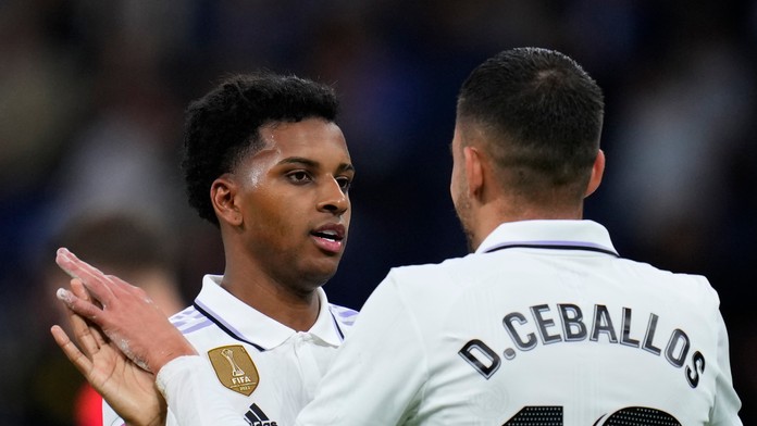 Rodrygo a Dani Ceballos 