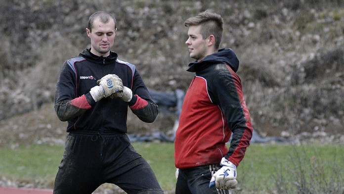 Ján Ďurčo a Viktor Budinský (vpravo) na archívnej snímke.