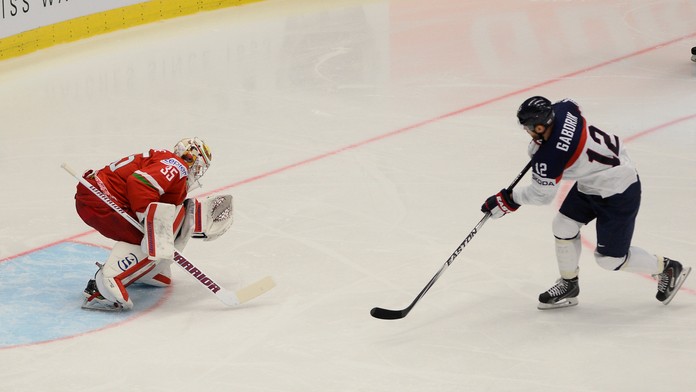 Marián Gáborík nepremenil trestné strieľanie v prvej tretine.