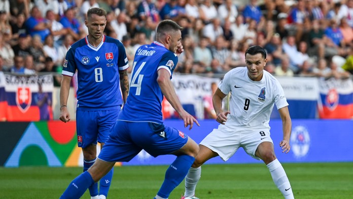 Slovensko potvrdilo úlohu favorita aj proti Azerbajdžanu. O rozhodujúci zásah sa postaral z penalty Duda