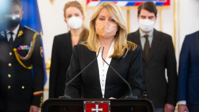 Prezidentka Zuzana Čaputová.