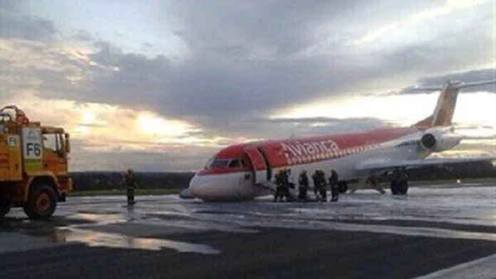 Lietadlo Fokker v Brazílii.