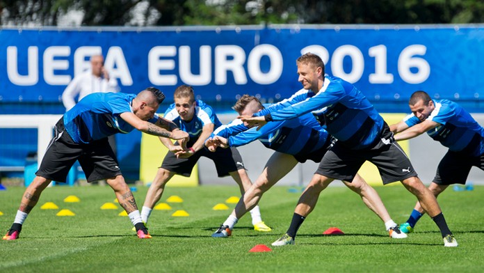 Marek Hamšík, Peter Pekarík, Juraj Kucka, Kornel Saláta a Viktor Pečovský.