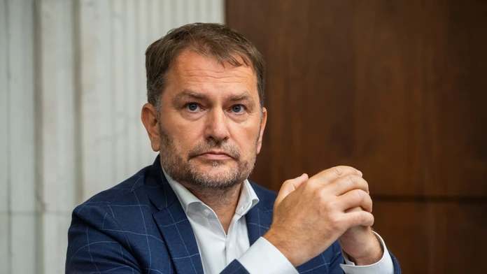 Na snímke líder hnutie OĽANO Igor Matovič
