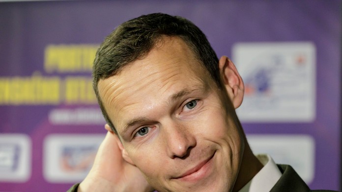 Chodec Matej Tóth pred vyhlásením ankety Atlét roka 2018.