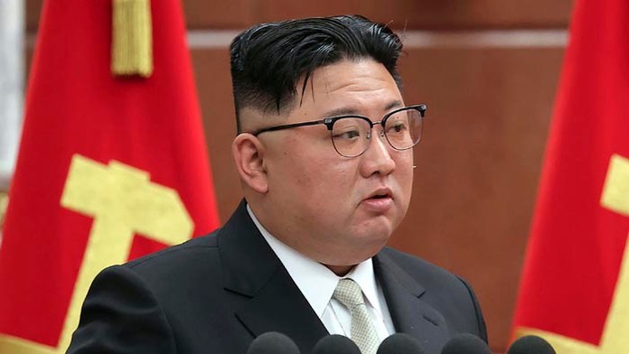 Severokórejský vodca Kim Čong-un.