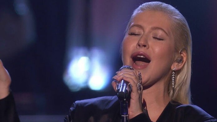 Christina Aguilera na American Music Awards 2017