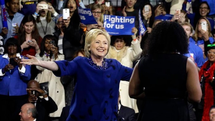Hillary Clintonová.