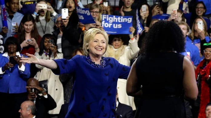 Hillary Clintonová.