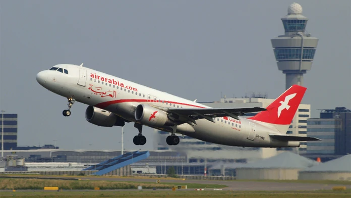 Lietadlo spoločnosti Air Arabia.