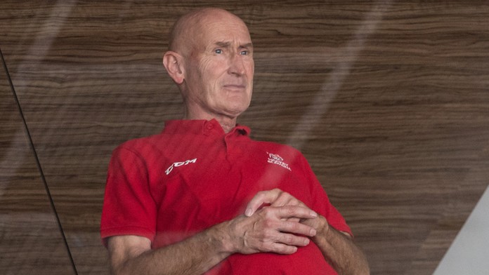 Kouč hokejovej reprezentácie Craig Ramsay.