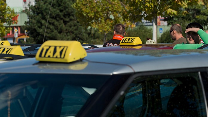 Protest proti Uberu