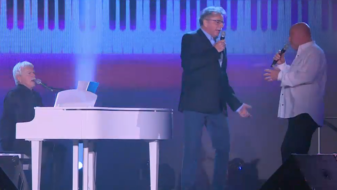 Janko Lehotský, Paval Hamel a Peter Lipa na jednom pódiu