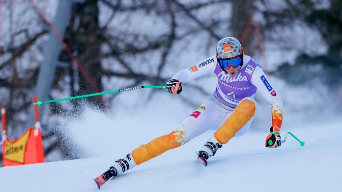 Petra Vlhová na trati v Zauchensee.