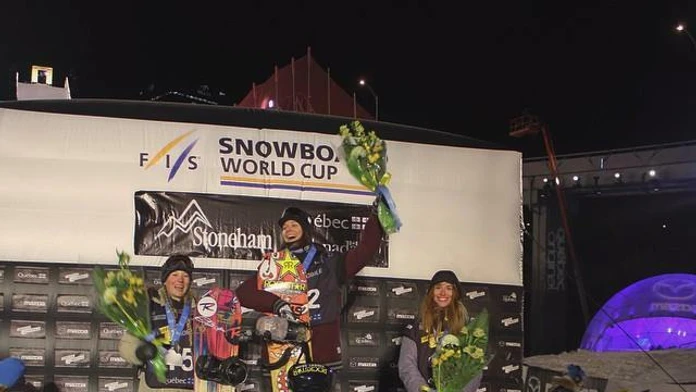 Snoubordistka Klaudia Medlová na SP