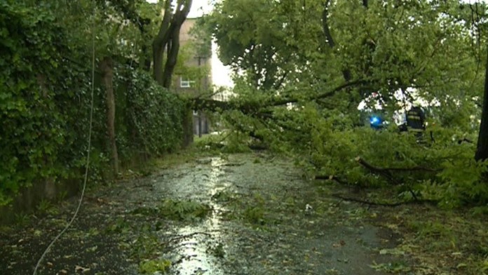 Búrka v Košiciach
