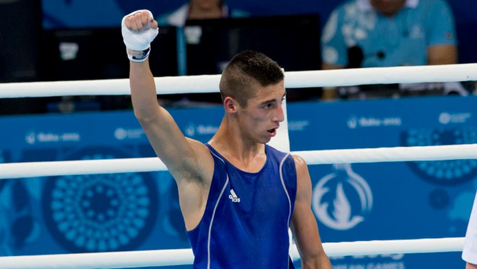 Reprezentant v boxe v kategórii mušia váha Viliam Tankó.