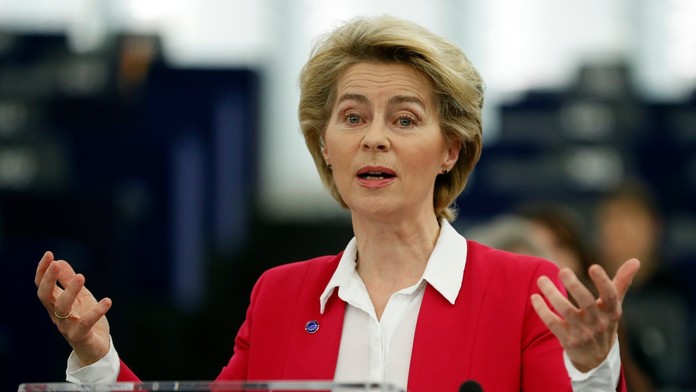 Predsedníčka Európskej komisie Ursula von der Leyenová.