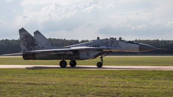 Stíhačka MIG-29.