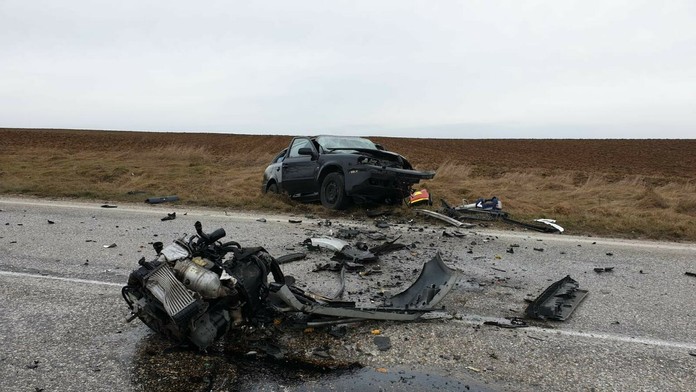 Nehoda pri Alekšinciach.