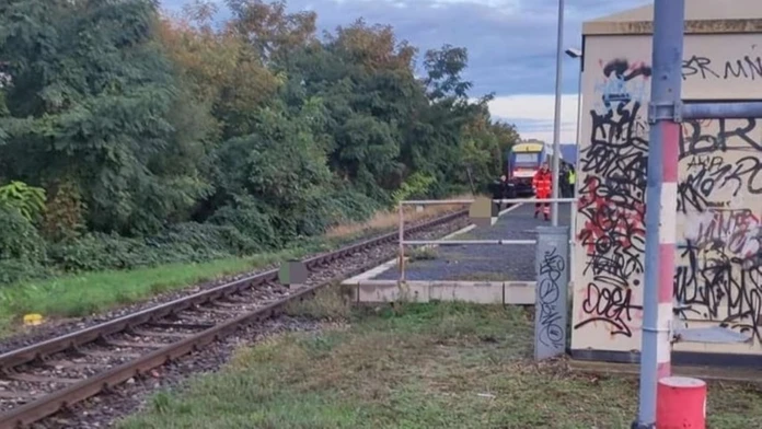Železničné koľaje vo Vrakuni
