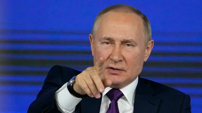 Vladimir Putin na výročnej konferencii