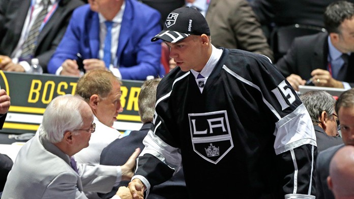 Košický obranca Erik Černák po drafte.