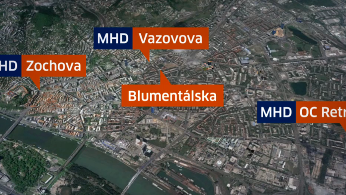 Miesta, kde muž útočil