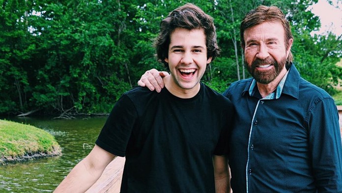 David Dobrik a Chuck Norris