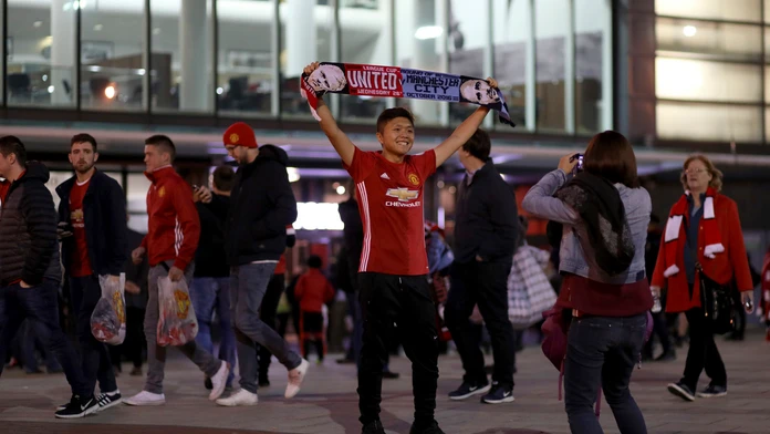 Fanúšikovia Manchestru United.