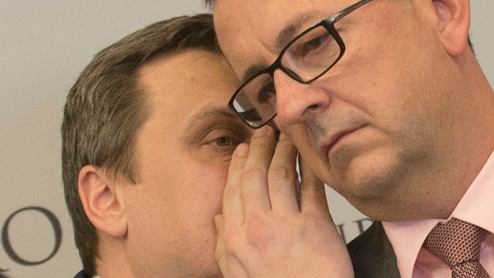 Andrej Danko a Martin Glváč.