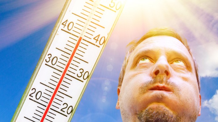 Vysoká teplota - ilustračná foto