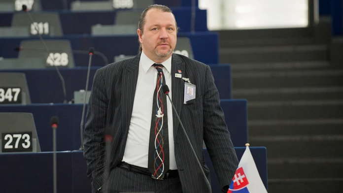 Europoslanec Branislav Škripek na archívnej snímke.