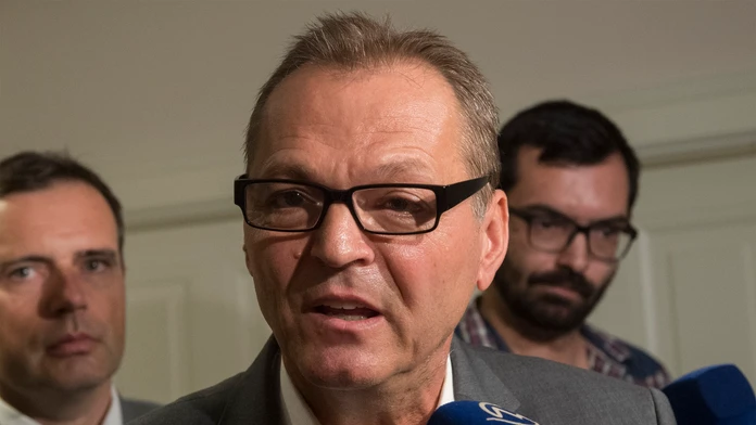Na snímke riaditeľ Slovenskej informačnej služby (SIS) Anton Šafárik 