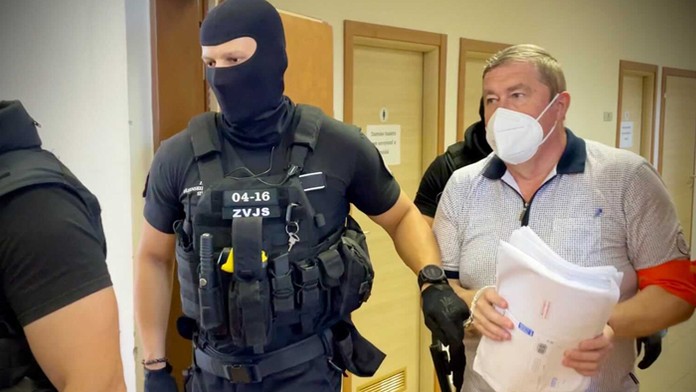 Dušan Kováčik na súde.