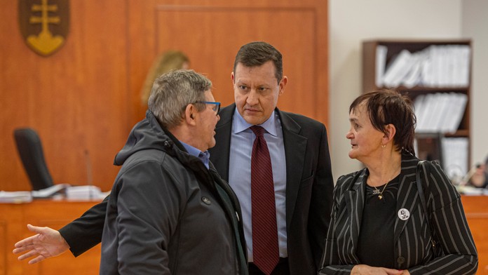 Marian Kočner na pojednávaní.