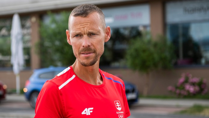 Na snímke atlét Matej Tóth