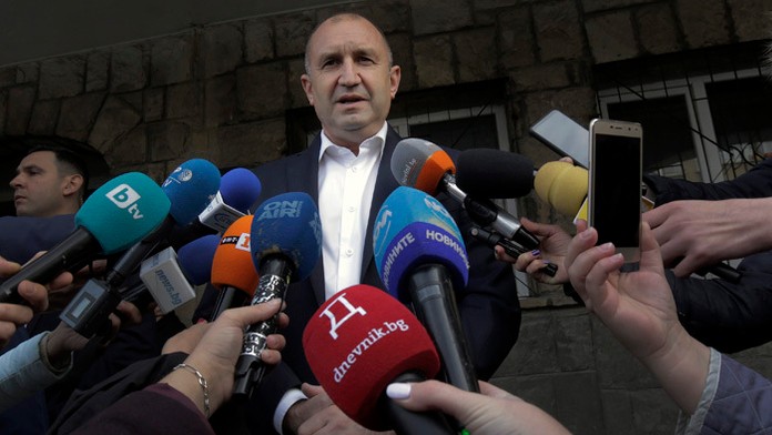 Bulharský prezident Rumen Radev.