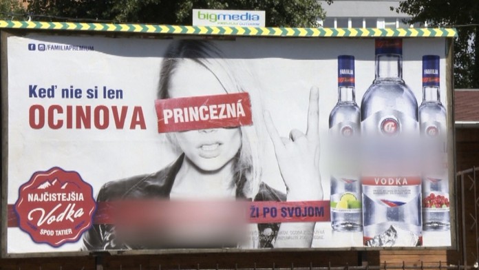 Reklama o vodke pobúrila KDH