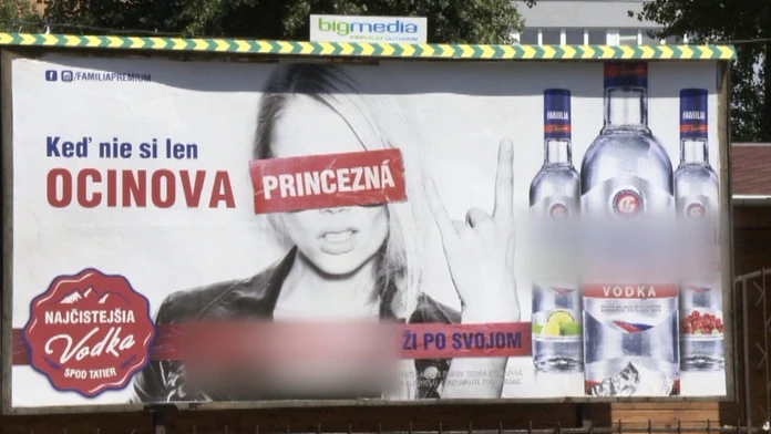 Reklama o vodke pobúrila KDH