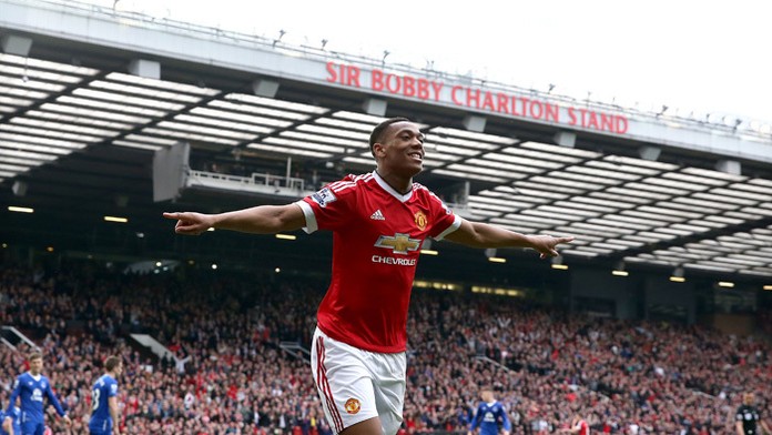 Anthony Martial z Manchestru United.