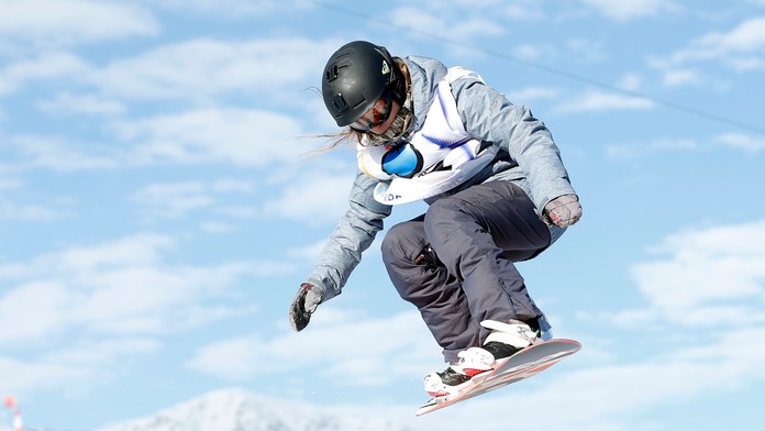 Slovenská snoubordistka Klaudia Medlová 