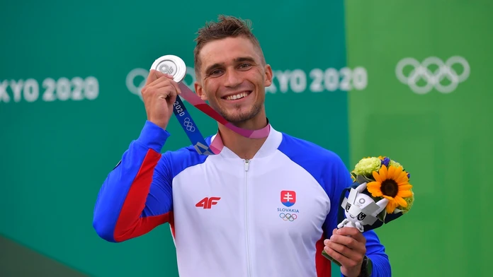 Jakub Grigar získal striebornú medailu vo finálovej jazde kategórie K1.