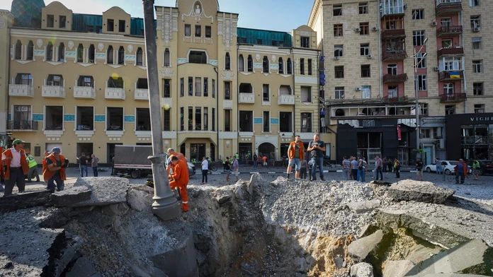 Pri útoku v Charkovskej oblasti zahynuli traja ľudia