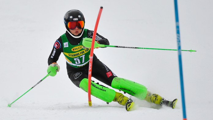 Lyžiarka Petra Hromcová.