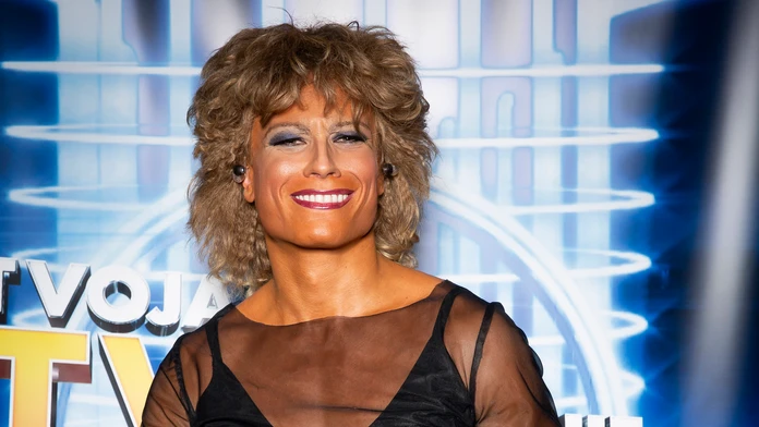 Miro Šmajda ako Tina Turner